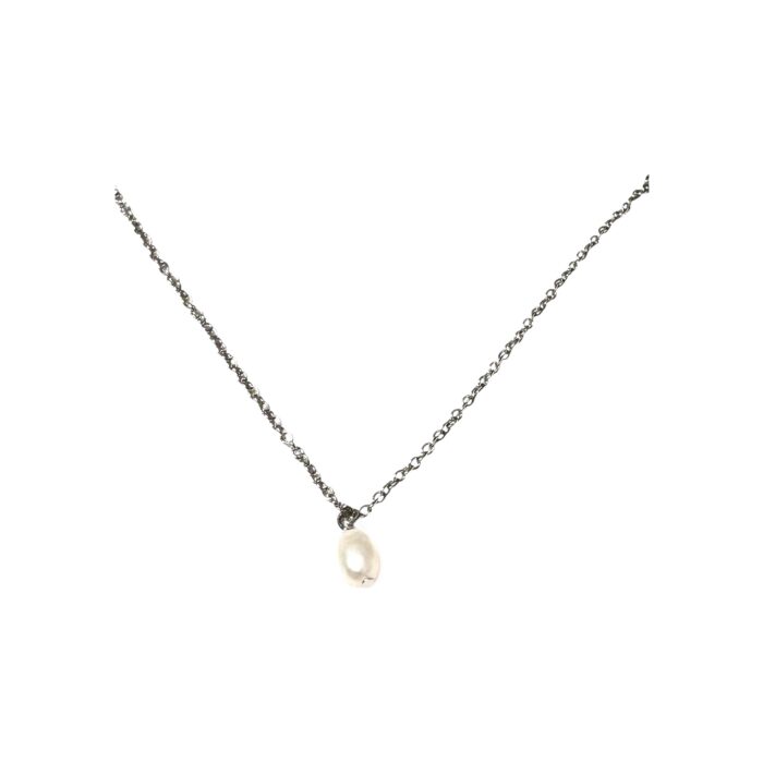 MOLLY HALSBAND VIT/STÅL