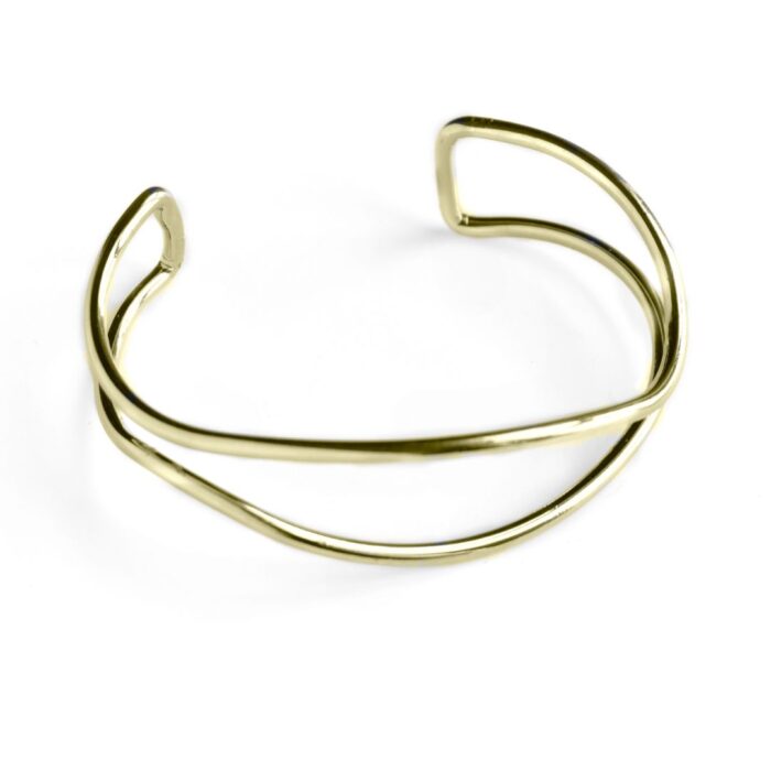 KLARISSA ARMBAND STÅL/GULD
