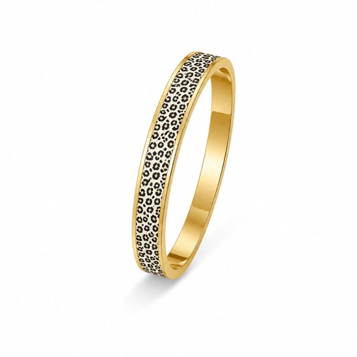 LO STÅL ARMBAND SNÖLEOPARD