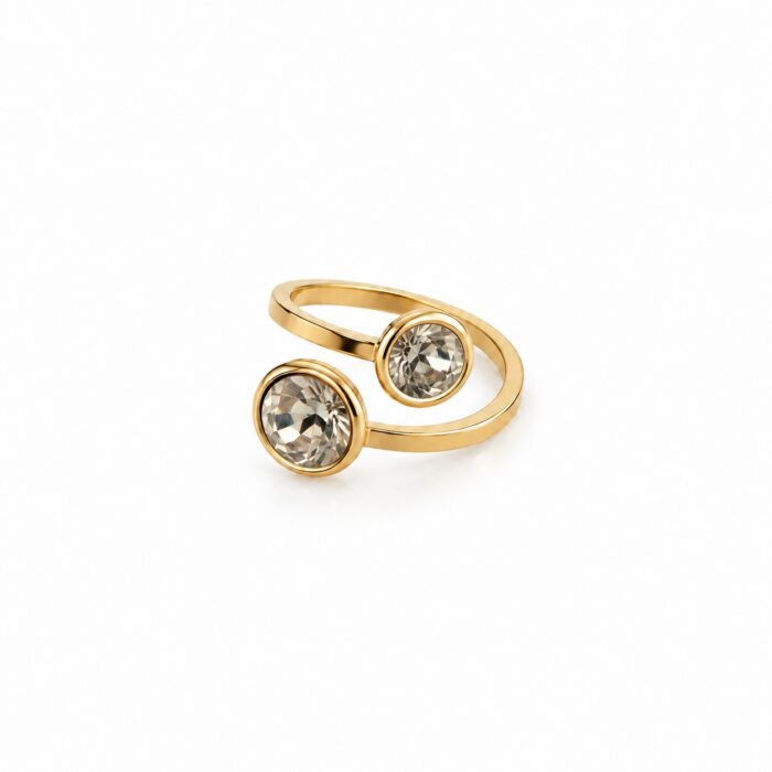 CRYSTAL RING CHAMPAGNE