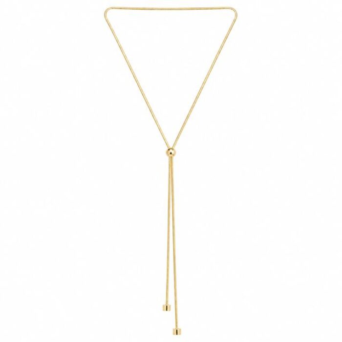 CELINE SLIPS HALSBAND STÅL/GULD